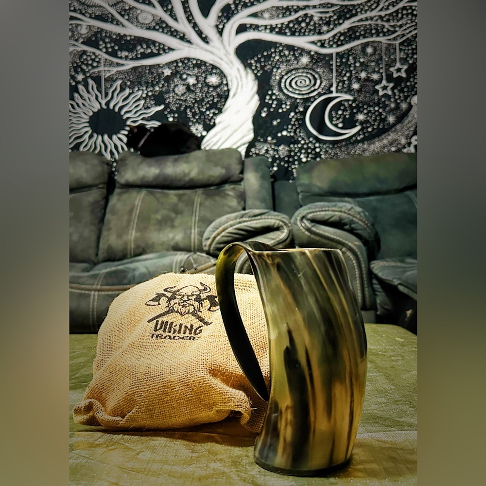 Viking Drinking Horn Mug - Picture 9 of 13